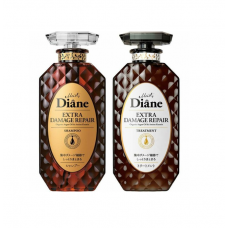 Moist Diane Extra Damage Repair Set 450ml*2 (Shampoo+Conditioner)
